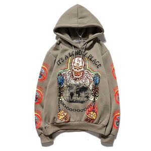 Supcable Kanye West X XXXTentacion It's A Lonely Place Hoodie Sweatshirt Medium
